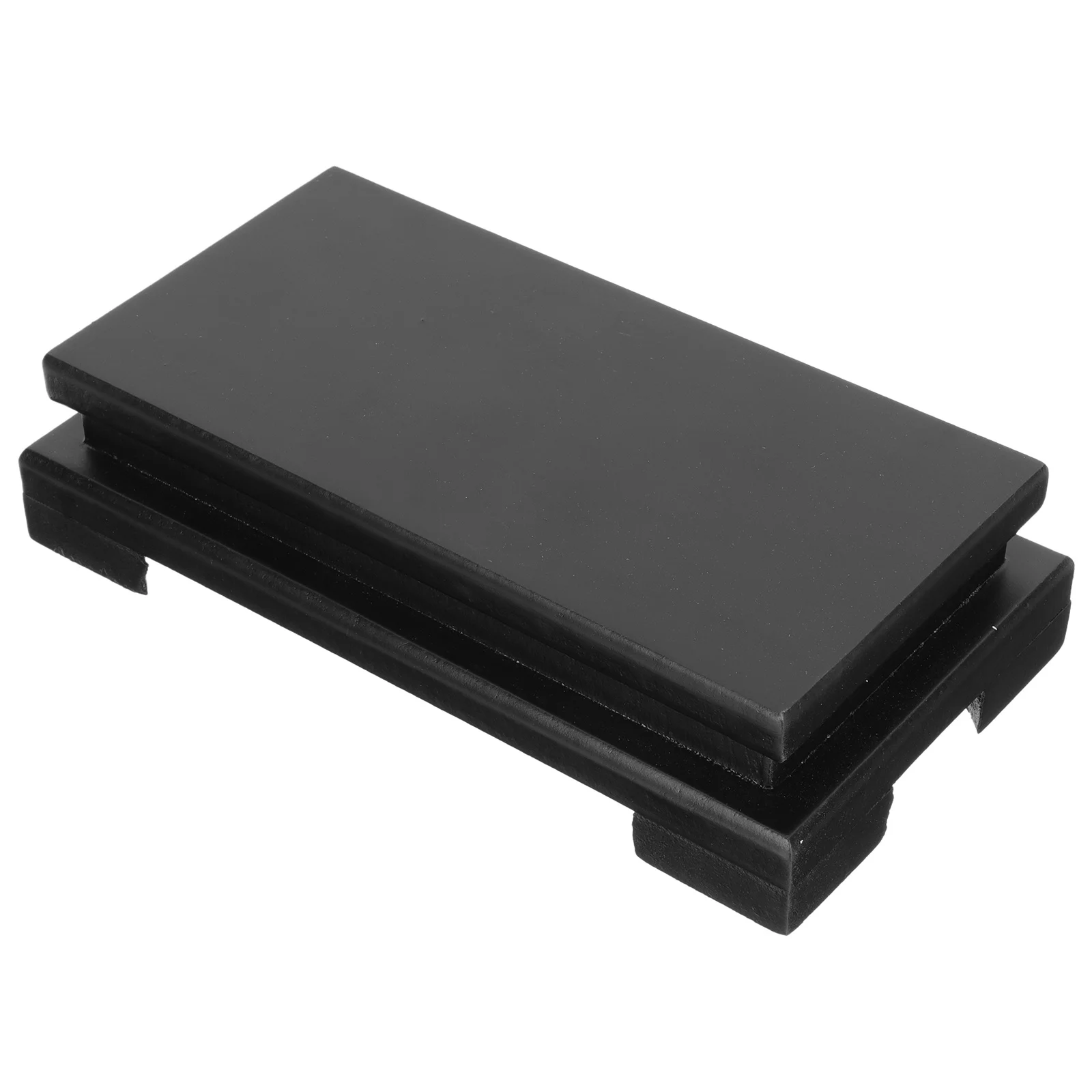 1 قطعة قاعدة بوذا مستطيلة قسط الزهور الخشبية حامل منصة الإبداعية الحرفية الزينة عرض المشهد الداخلي