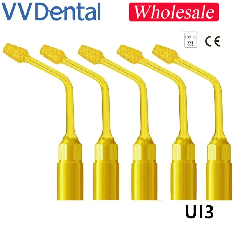 

VVDental Wholesale 1Pcs/3Pcs/5Pcs a lot Dental Piezo Surgery Tips Sinus Lift Tips UI3 Fit Woodpecker Mectron Dentistry Tools