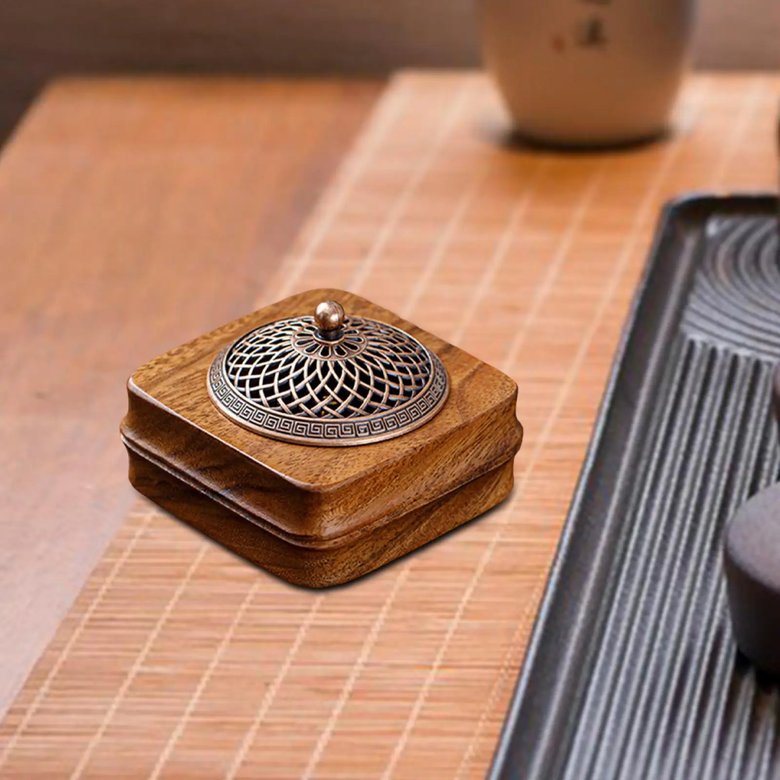 

Incense Burner New Year Gift Tea Table Home Fragrance for Office SPA Bedroom