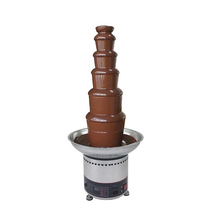 Huge Chocolate Fountain Four or Seven Layers Heating Fondue Maker