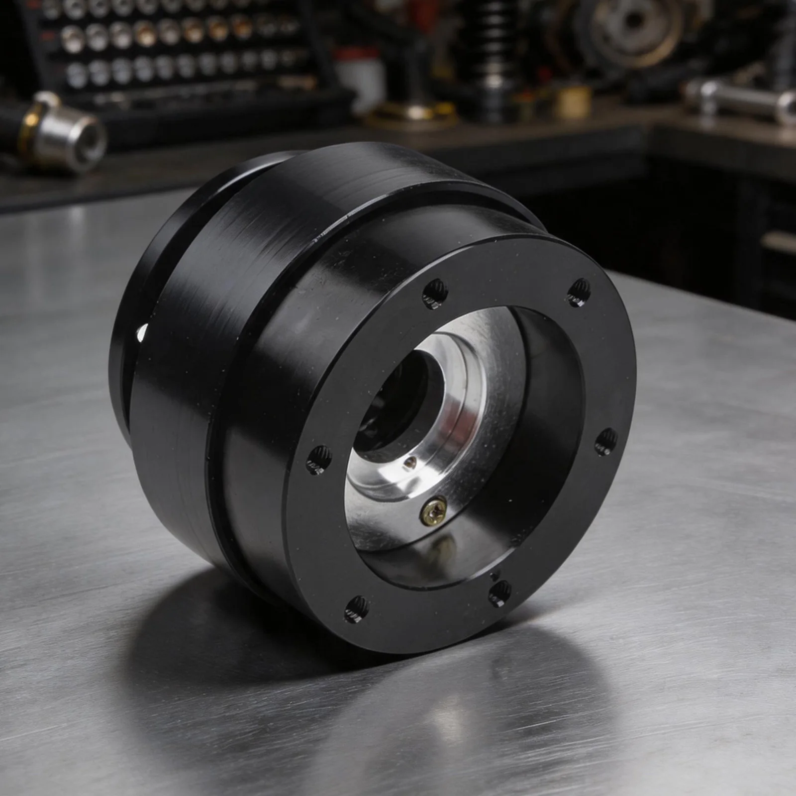 70mm Racing Simulator Adapter Aviation Aluminum Alloy CNC Machined Oxidation Treatment Lightweight Construction