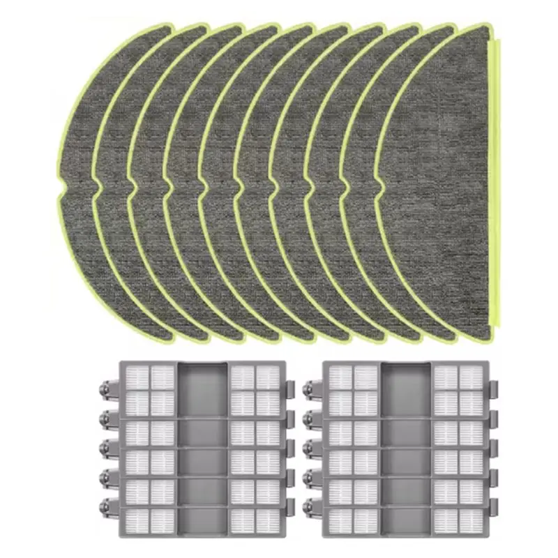 B06B-استبدال طقم قطع غيار-ل اي روبوت رومبا 205 ضاغط الغبار كومبو/لفاك روبوت فراغ 20 قطعة أكياس الغبار ممسحة القماش ممسحة منصات