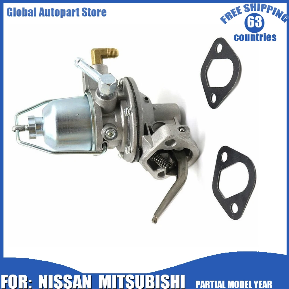 

Para Auto 1Pc Fuel Pump With 2 Pcs Gasket 17010-50K00 17010-50K60 For Nissan H15 H20 H25 K15 K21 K25 Engine CAT MITSUBISHI Tools
