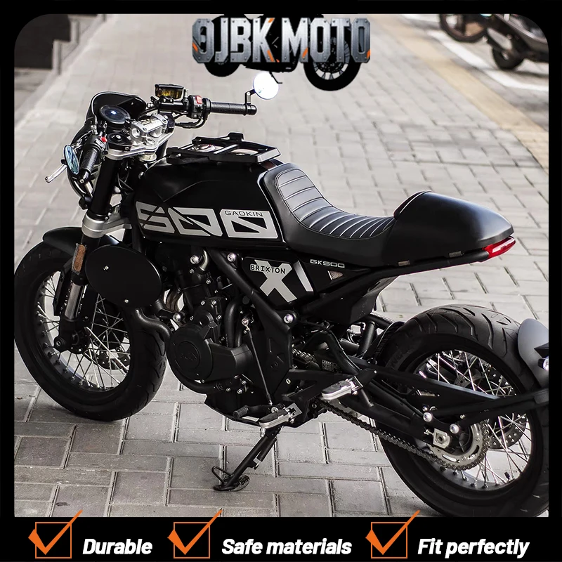 

For Brixton Crossfire 500 GK500 Customized Two Pieces Motorcycle Table Number Plate for Motorcycle Cafe Racer Tracker Scrambler