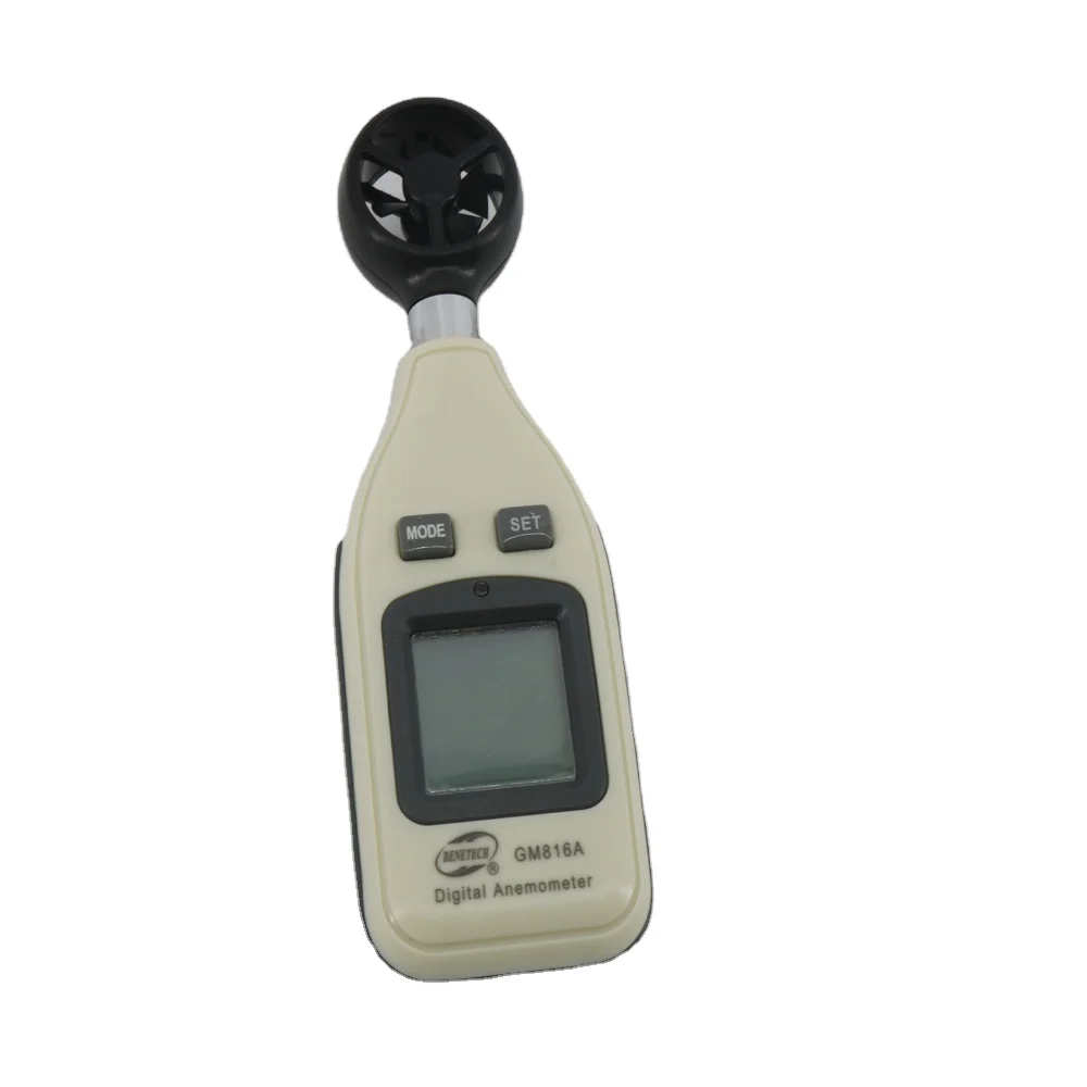 

YYHC- Digital Anemometer Air Velocity Meter Wind Speed Meter with Temperature Function Range 0~30M/s