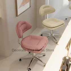 Sillón de lujo, sillas con respaldo, ruedas para pedicura, tienda de uñas, silla giratoria para barbero, peluquería, muebles de peluquería AA