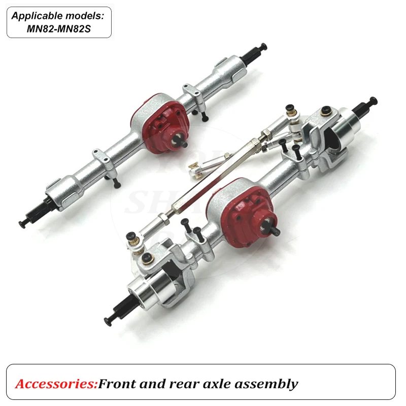 MN 82 82S Series Off-road Vehicle Accessories - Enhanced Metal Parts: Front Axle and Rear Axle, Transmission Shaft, Chassis