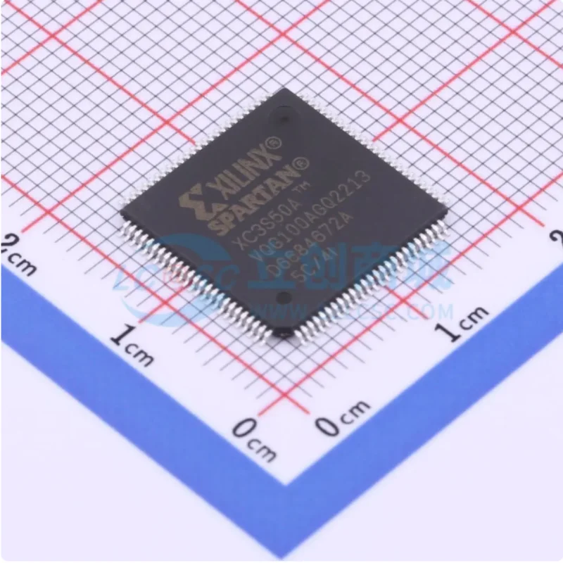 XC3S50A-4VQG100I VQFP-100 (14x14) Programmable Logic Device (CPLD/FPGA) brand new original