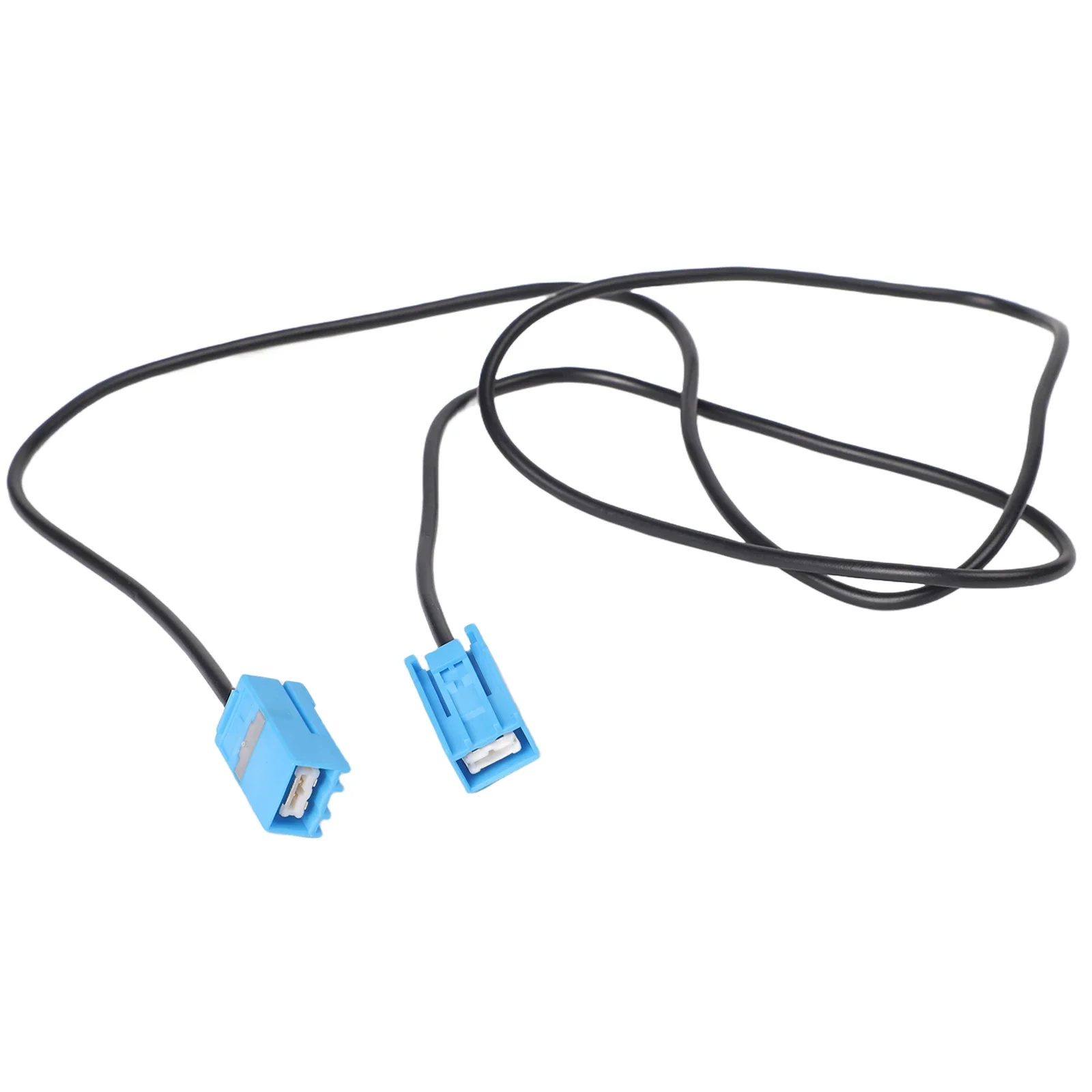 Black Blue Car Navigation Audio Cable Non-deformable Design Reliable Performance Wear-resistant Material 100M Length