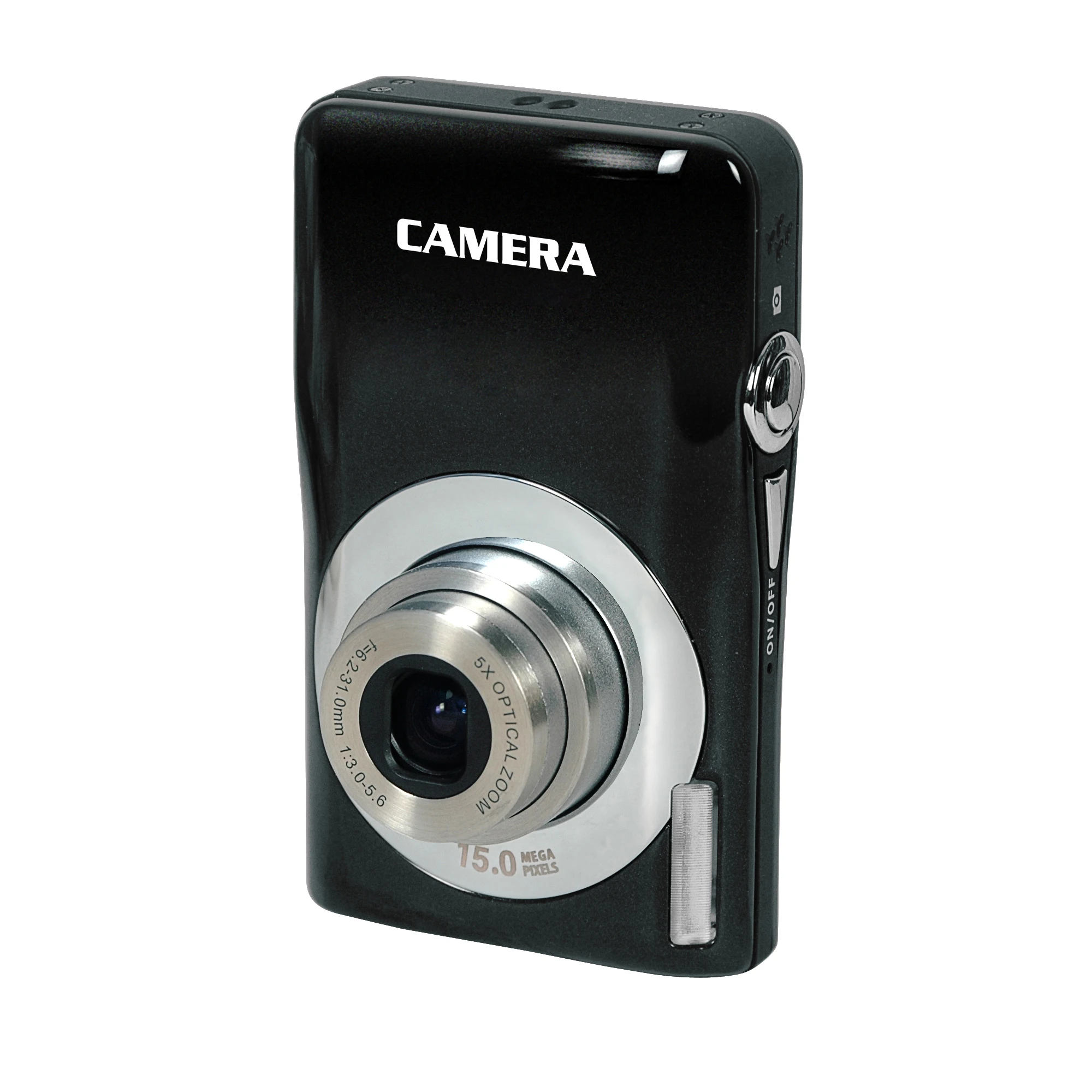 Digital Camera Compact Photo Camera 15MP  480 SD Video 5x  Optical Zoom 2.7\