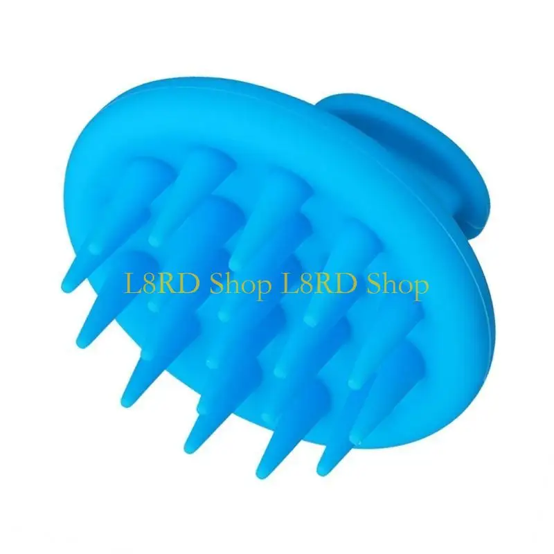 L8RD Versatile Silicone Massage Brush for Hair and Scalp Improve Scalp Health Suitable for Daily Use and Relaxation