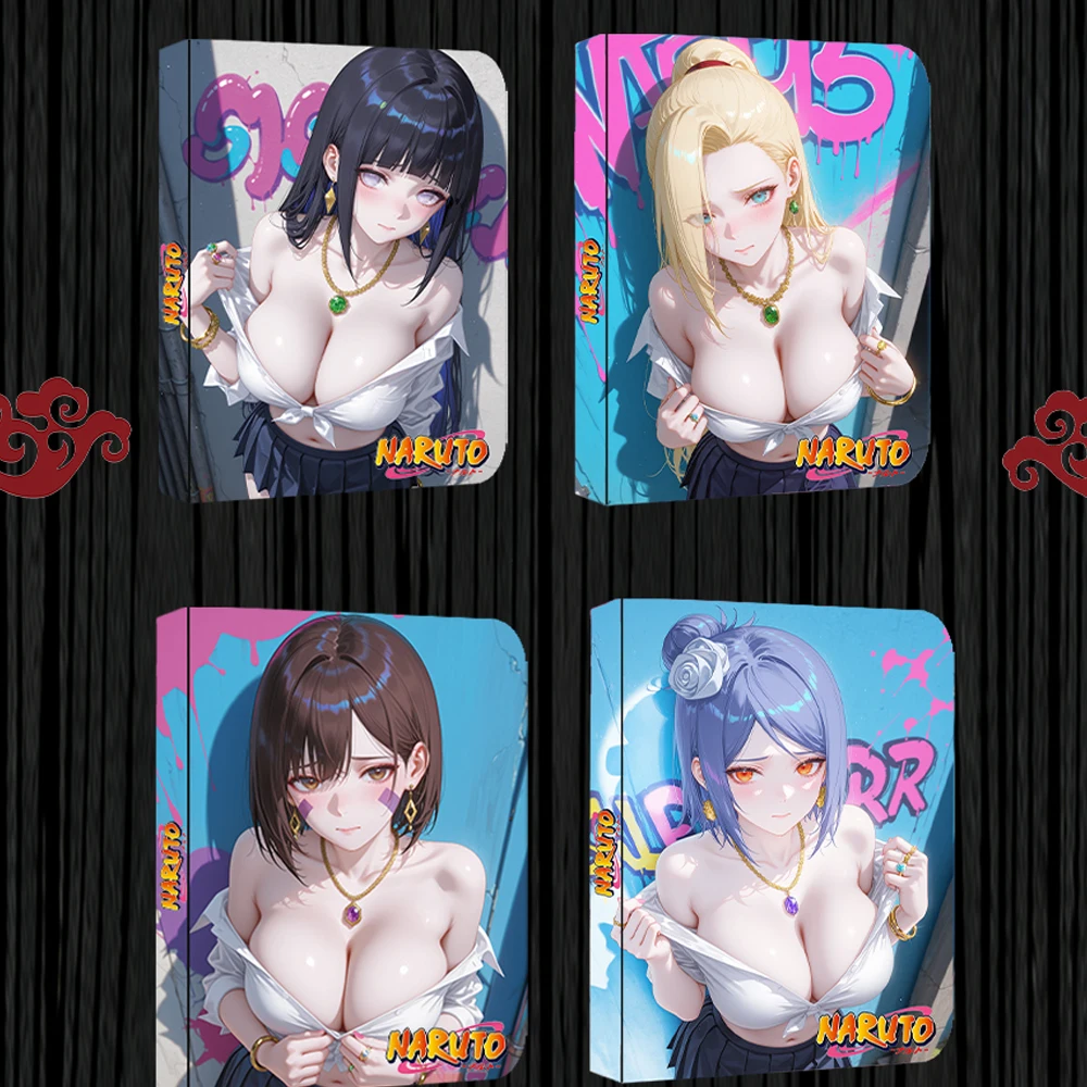 2025 Najnowsze Anime [Hokage Creative] Naruto Cała Kolekcja Akrylowych Kart Kolekcjonerskich A6 z Kolorowego Papieru, Rzadka Kolekcja, Świat Ninja, Zabawki dla Dzieci, Prezent do Gry
