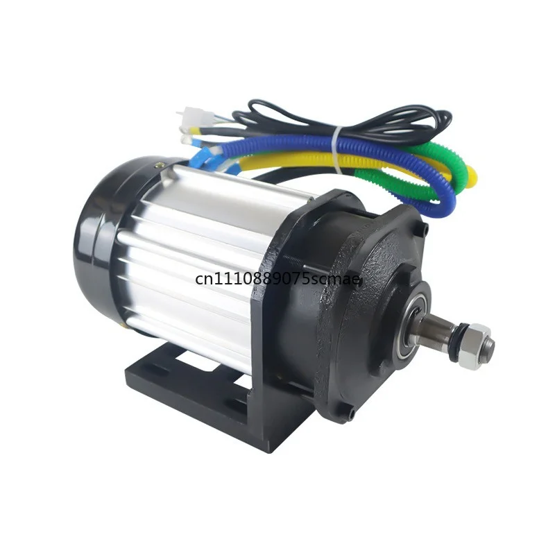 Deceleration high power brushless DC motor 60v72v3000w high torque engineering three-wheel motor