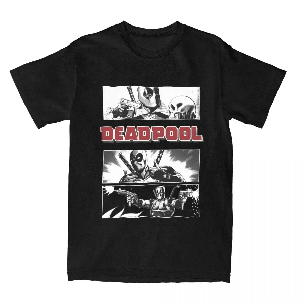 Deadpool Poet Boxes T Shirt Men Women's 100% Cotton Vintage T-Shirt Crewneck Tees Short Sleeve Tops Unique