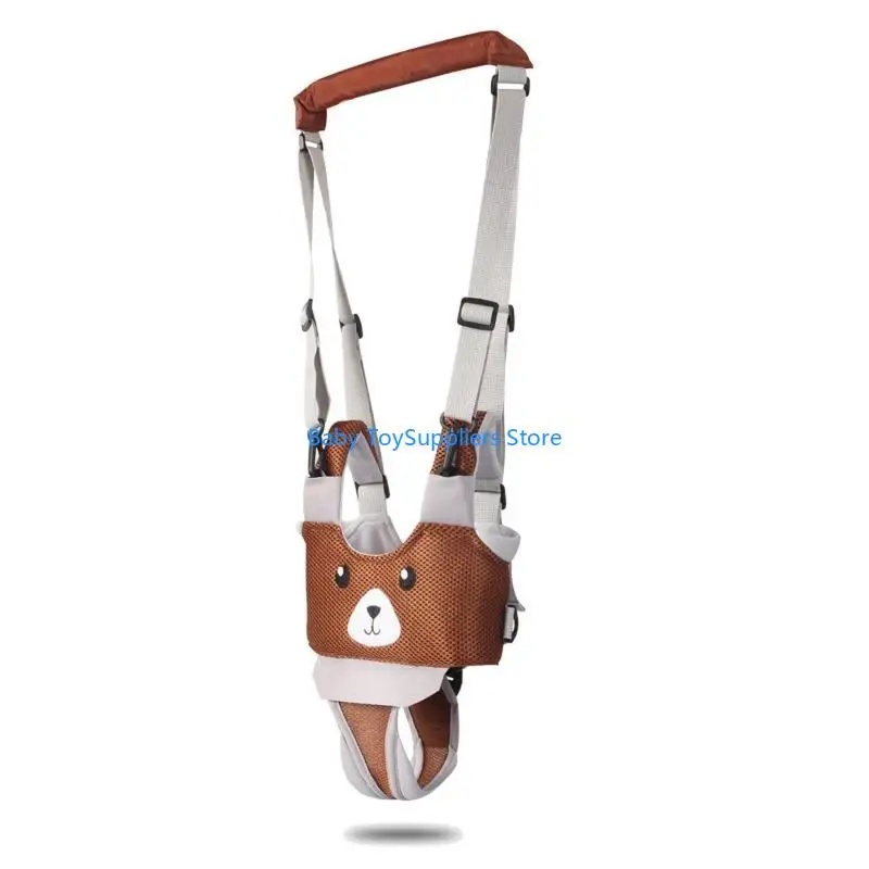 R1WF الكرتون الحيوان الطفل المشي تسخير يده مشاية للأطفال مساعد طفل رضيع ووكر تسخير مساعد حزام تعلم الطفل