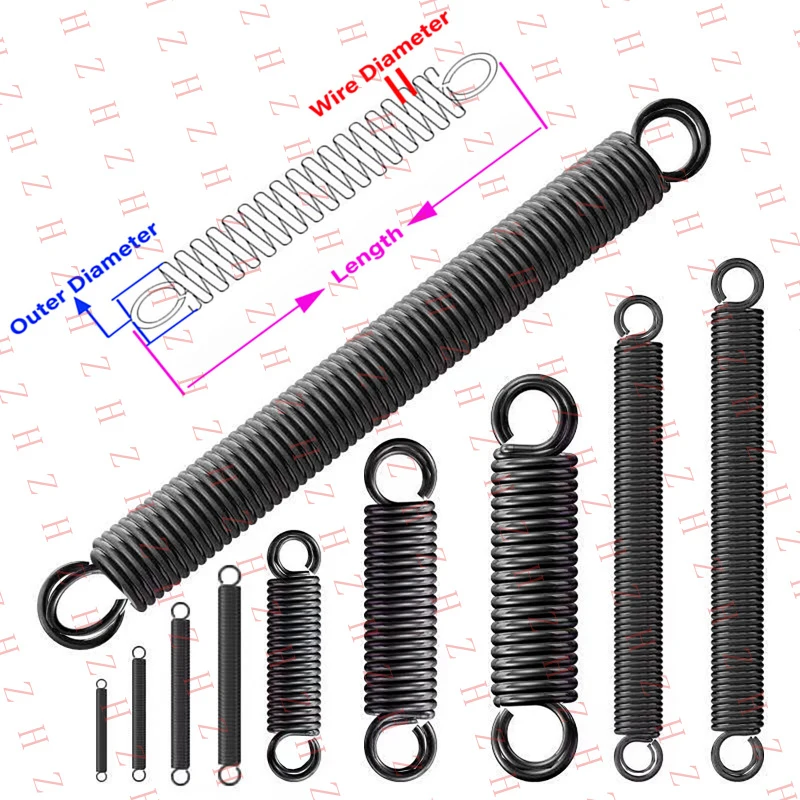 

Пружины растяжения U+ различных размеров (минимальный заказ 10 штук)