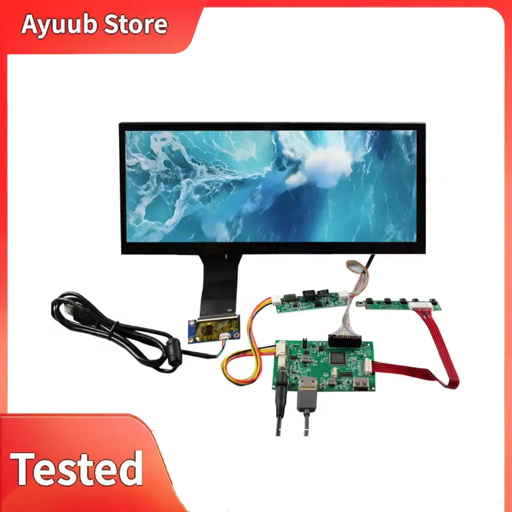 

VSDISPLAY 10,3-дюймовый IPS-экран высокой яркости (1920×720) с платой контроллера HDMI.