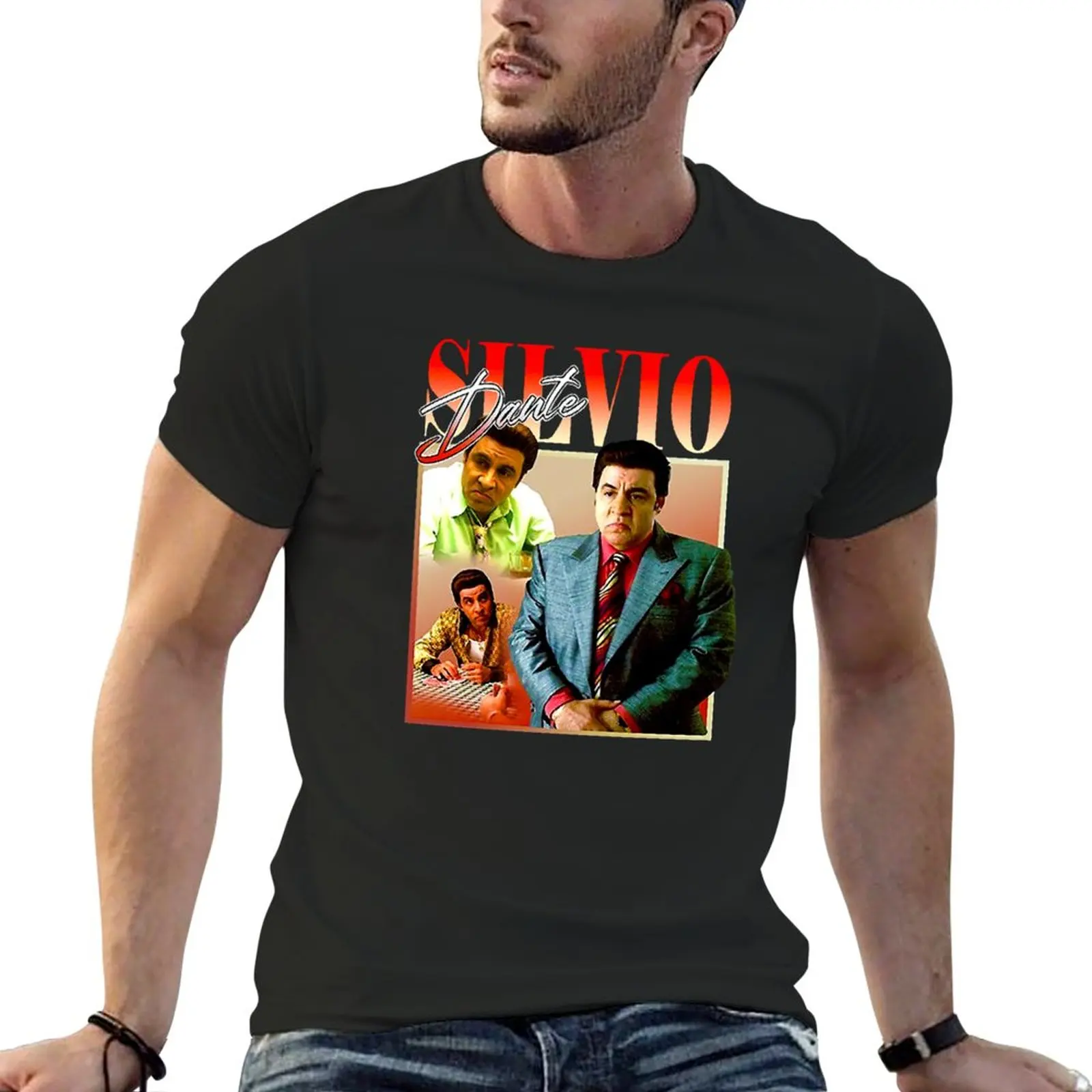 

New SILVIO DANTE Homage T-Shirt man clothes new edition t shirt t shirt man summer clothes t shirts for men