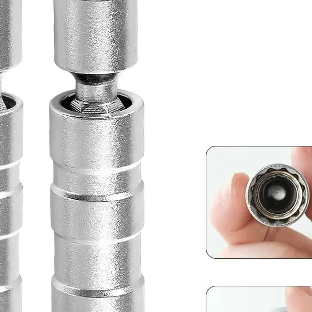 14/16mm Magnetic Spark Plug Socket Wrench, 12 Angle Thin Wall 3/8