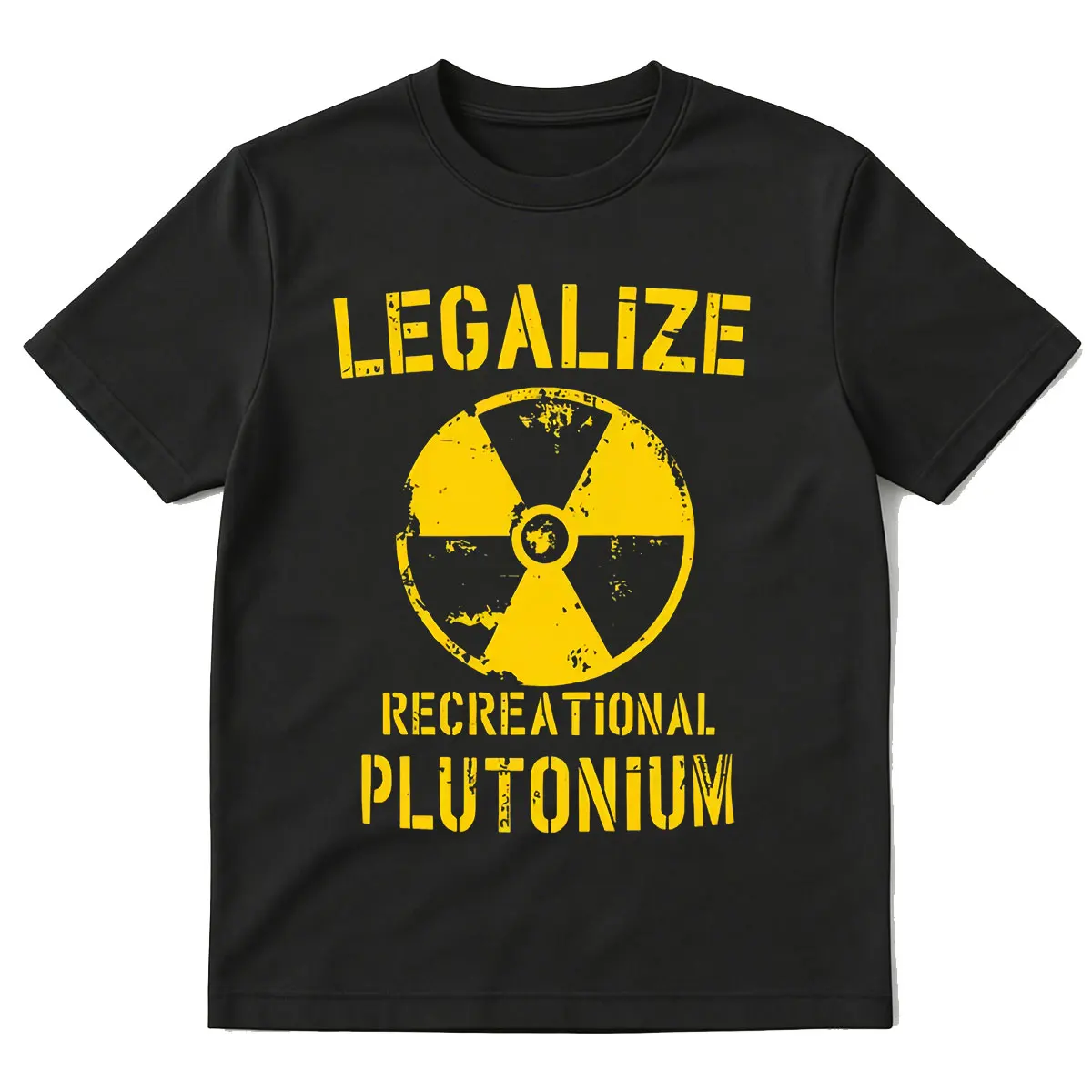 T-shirts graphiques amusants « Legalize Recreational Plutonium » pour hommes et femmes, vêtements de mode en coton de haute qualité, t-shirt décontracté, streetwear