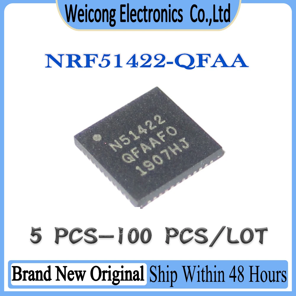 NRF51422-QFAA NRF51422-QFA NRF51422-QF NRF51422-Q NRF51422 NRF5142 NRF514 NRF51 NRF5 NRF IC MCU Chip VFQFN-48