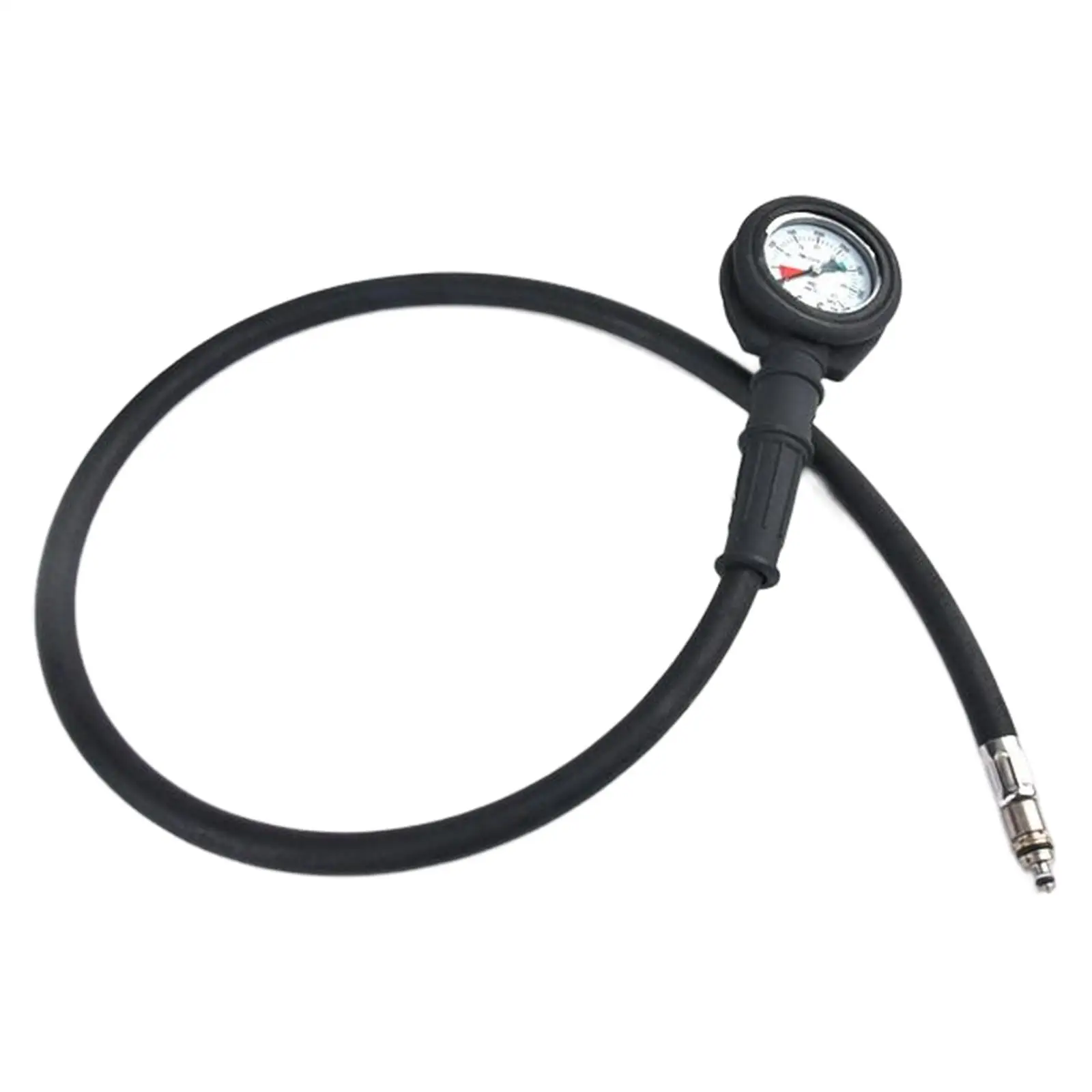 Scuba Diving Pressure Gauge 400 Bar Console Air Tank Pressure Checker Diving Air Lightweight Diver Equipment Dive Accessory