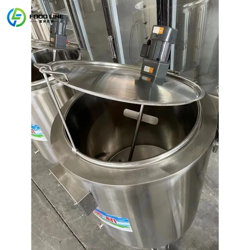 High-temperature milk sterilizer Professional ranch essential bus sterilizer can handle 200 liters of milk each time Customized