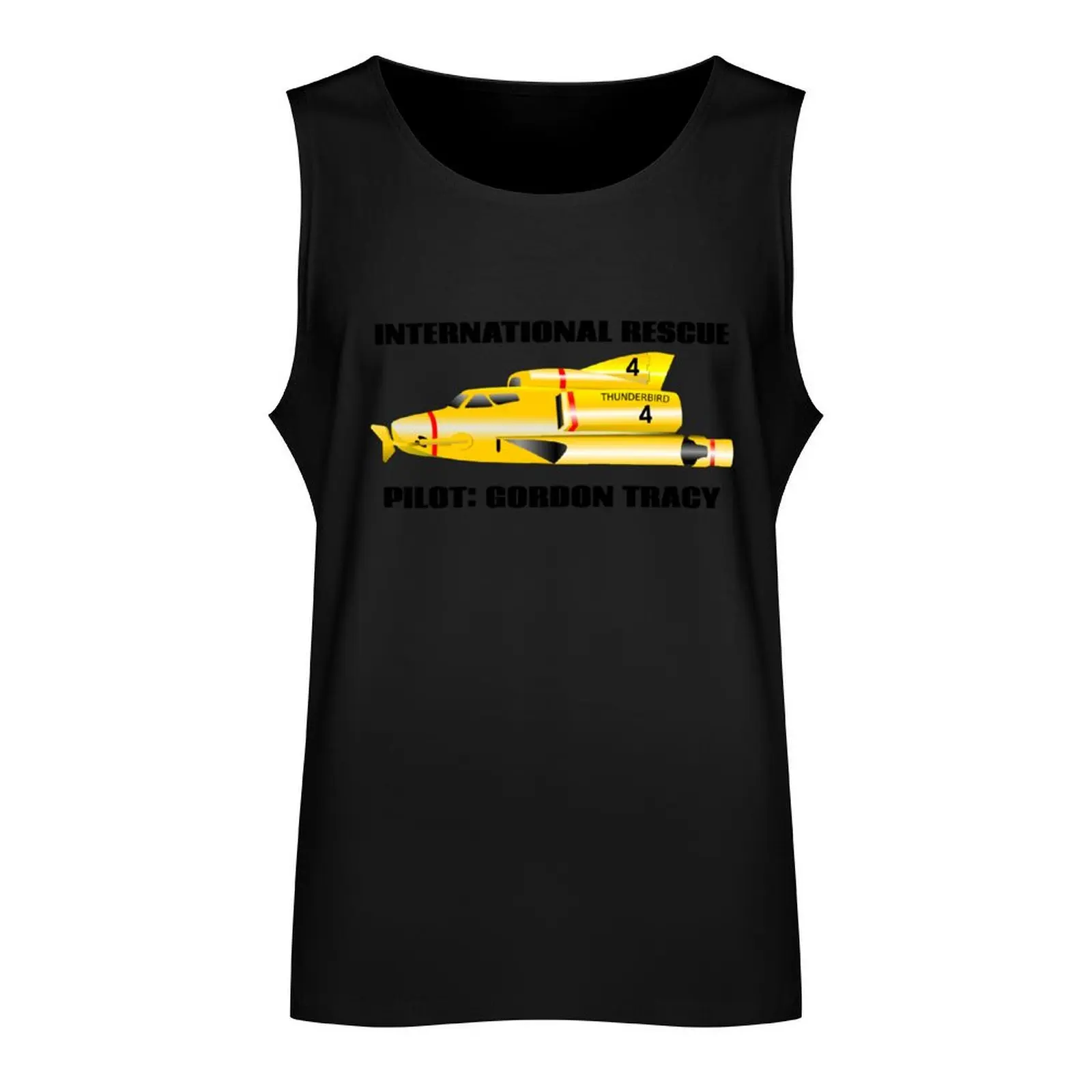 Thunderbird 4 pilot Gordon Tracy Tank Top Top Sleeveless top