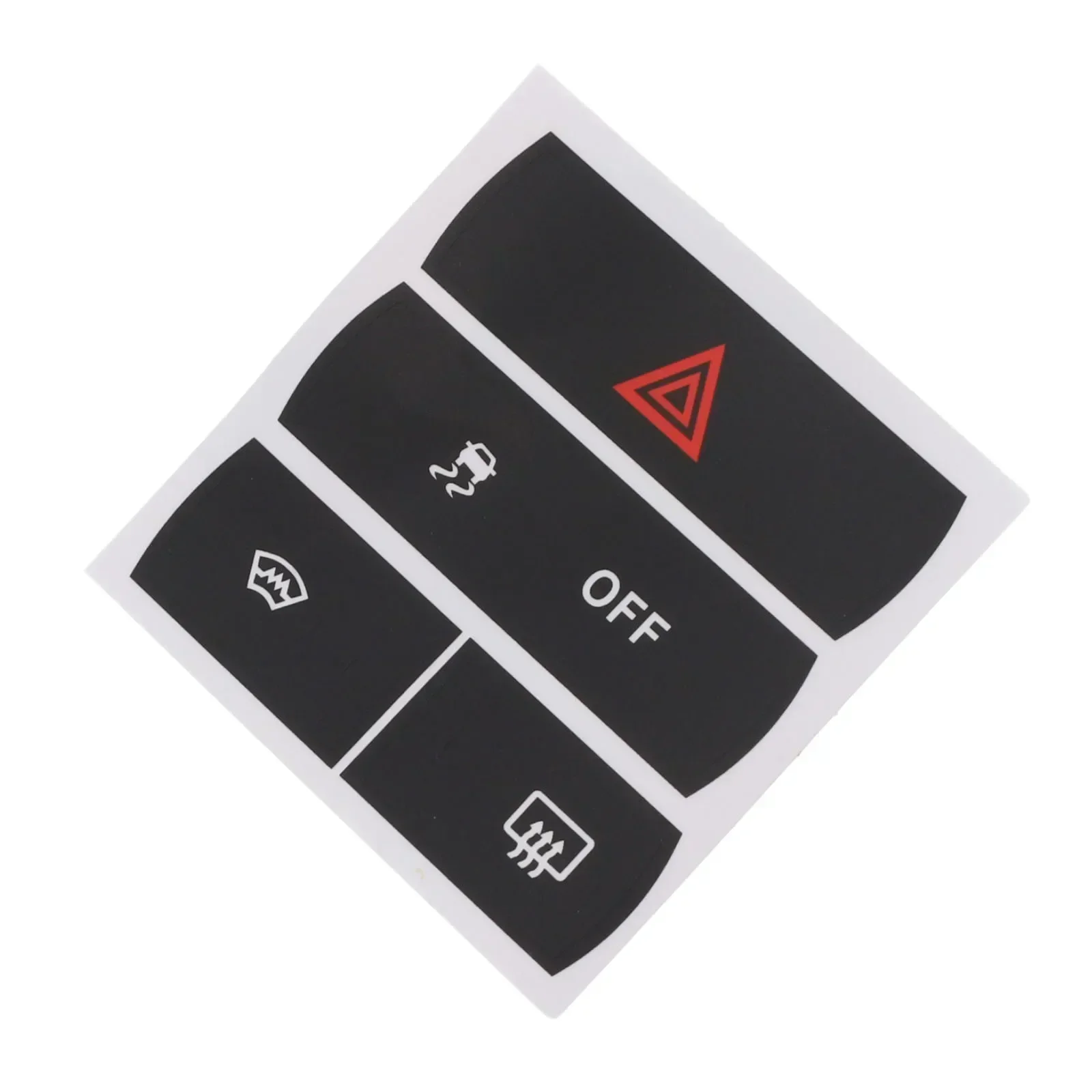 Auto Parts Repair Decal Sticker Waterproof Car Accessories Dustproof Push Button Replacement For Ford For S-Max