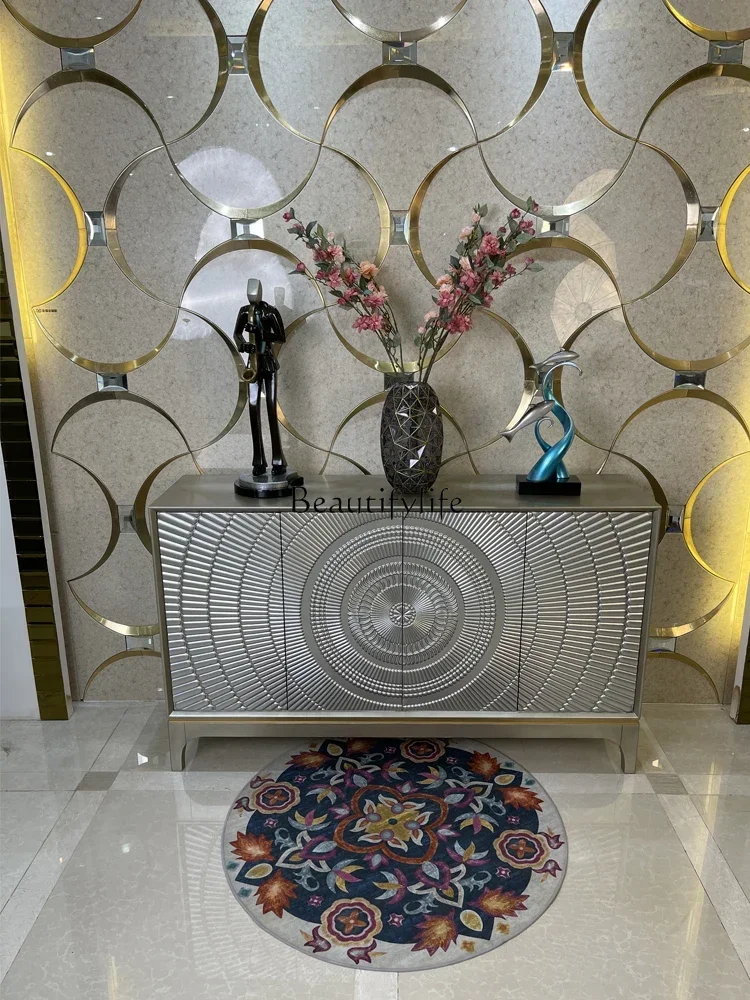 X4 parts and accessoriesLight luxury entrance door partition dining side cabinet modern living room decoration storage
