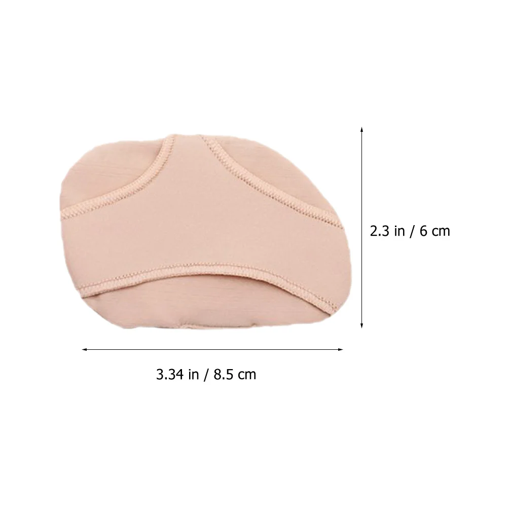 

1Pair High Heel Forefoot Pads Breathable Pain Relief Metatarsal Cushions Invisible Comfortable Foot Protection Insoles for Women