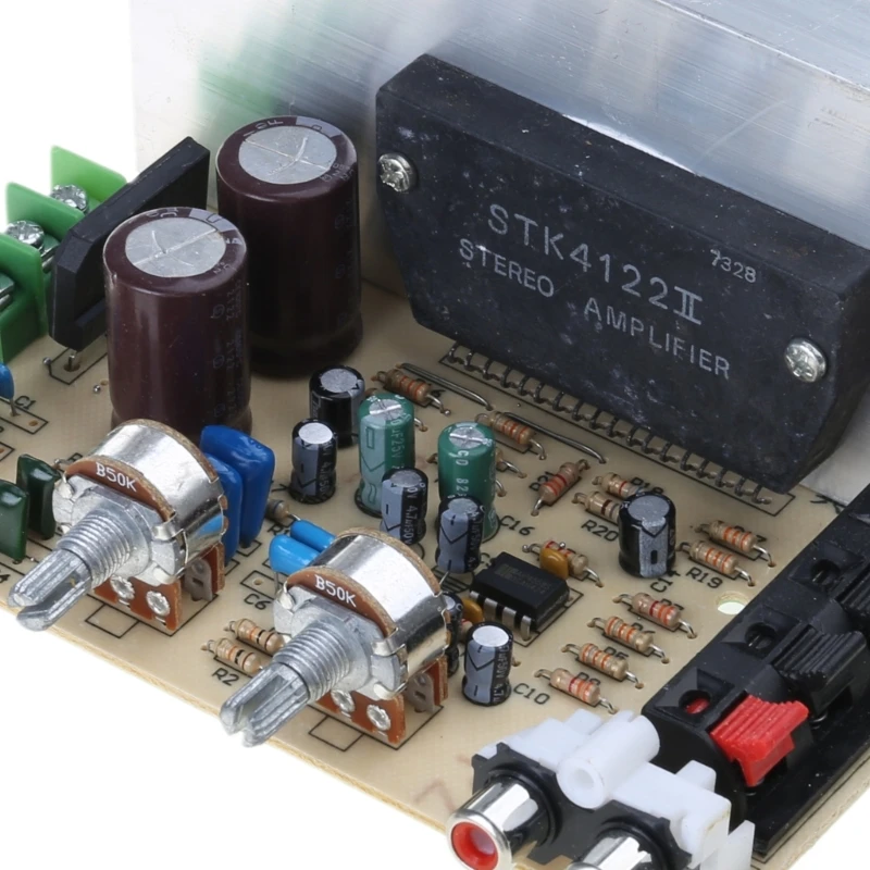 STK4102/4122/4112/4132/4182 50W+50W DX-0408 2.0Channel STK Thick Film Series Stereo Amplifier Board 10HZ-20KHZ