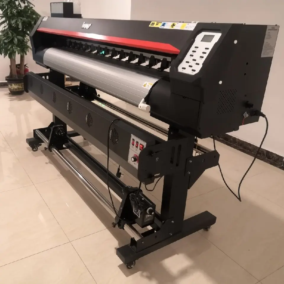 Vinyl Sticker Flex Banner Plotter Inkjet Printers Eco Solvent Printer XP600 I3200 Printheads Multicolor Canvas Printing Machine