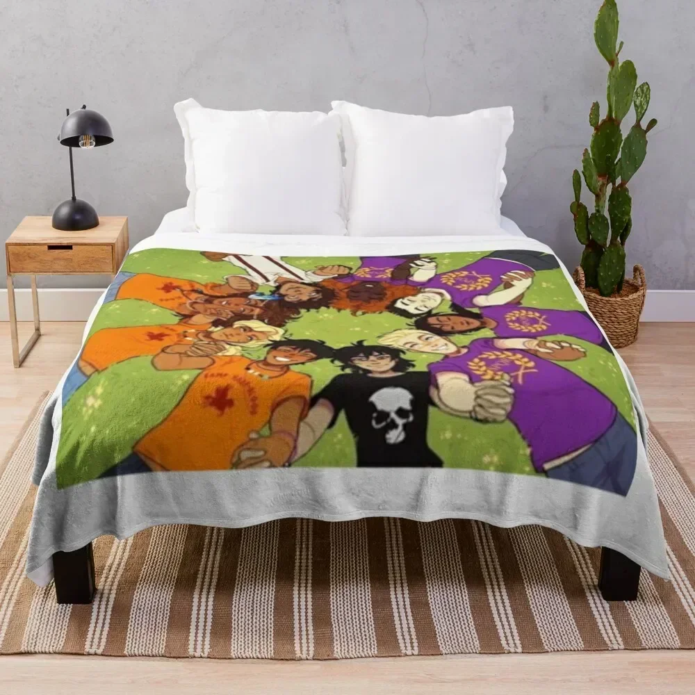 

Heroes Of Olympus Throw Blanket Travel Decorative Sofas Blankets