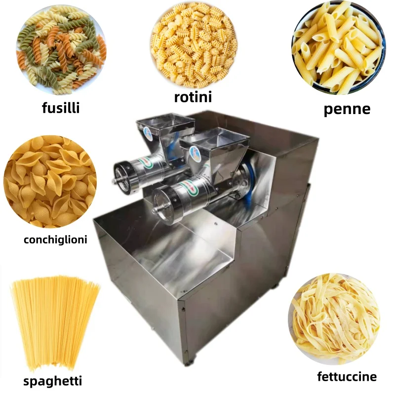 FOODLINE Pasta Making Machine Stable Dough Pressure Pasta Maker For Keep Uniform Pasta Shape In Mass Production Scenario