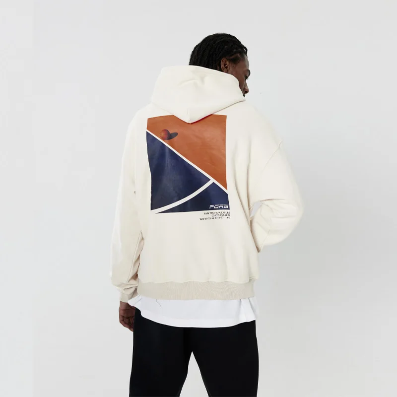 FOAG American basketball hooded sweater in autumn and winter with heavy velvet cotton hooded hoodies for men and women