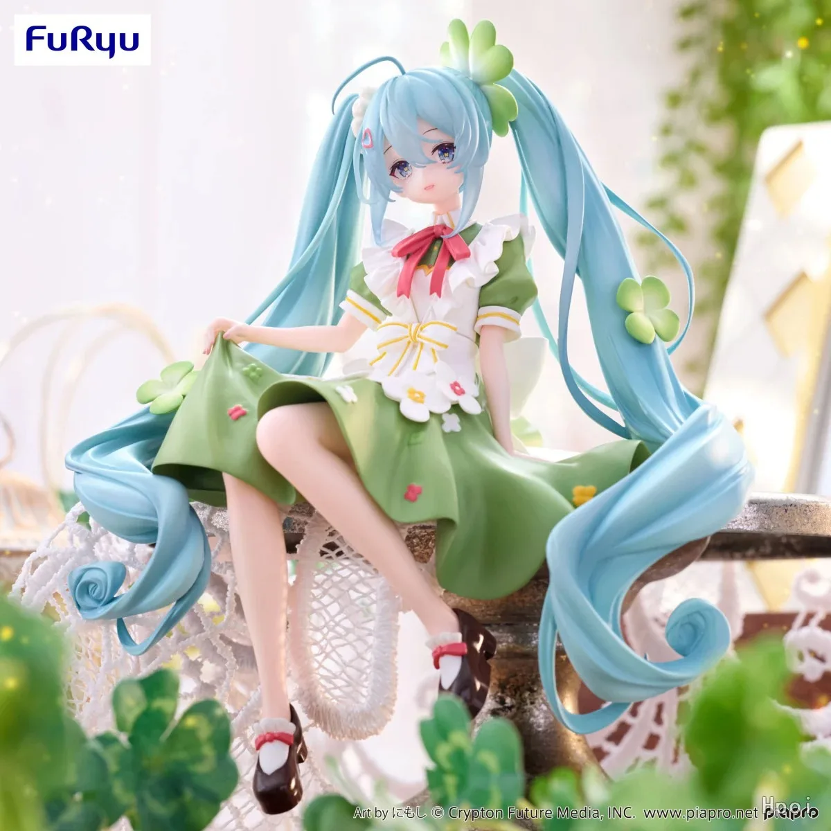15 センチメートルアニメフィギュア初音ミクヌードルストッパーラッキーグラス妖精アクションフィギュア PVC コレクションモデル装飾おもちゃギフト