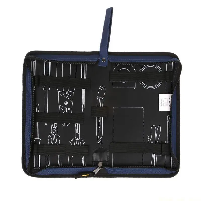 

A2BE Professional Electricians Hard Plate Tool Bag Storage for Case Multifunction