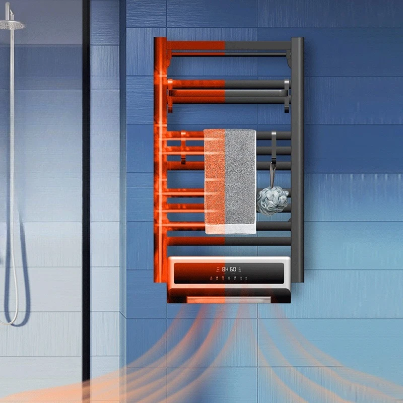 Electric towel rack bathroom multifunctional heater heater household wall hanging Yuba winter bath artifact