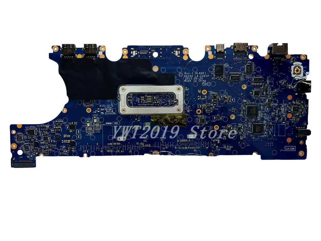 Original For Dell Latitude 14 7470 E7470  Laptop  motherboard With i3  i5 i7 CPU AAZ60  LA-C461P  tested good free shipping