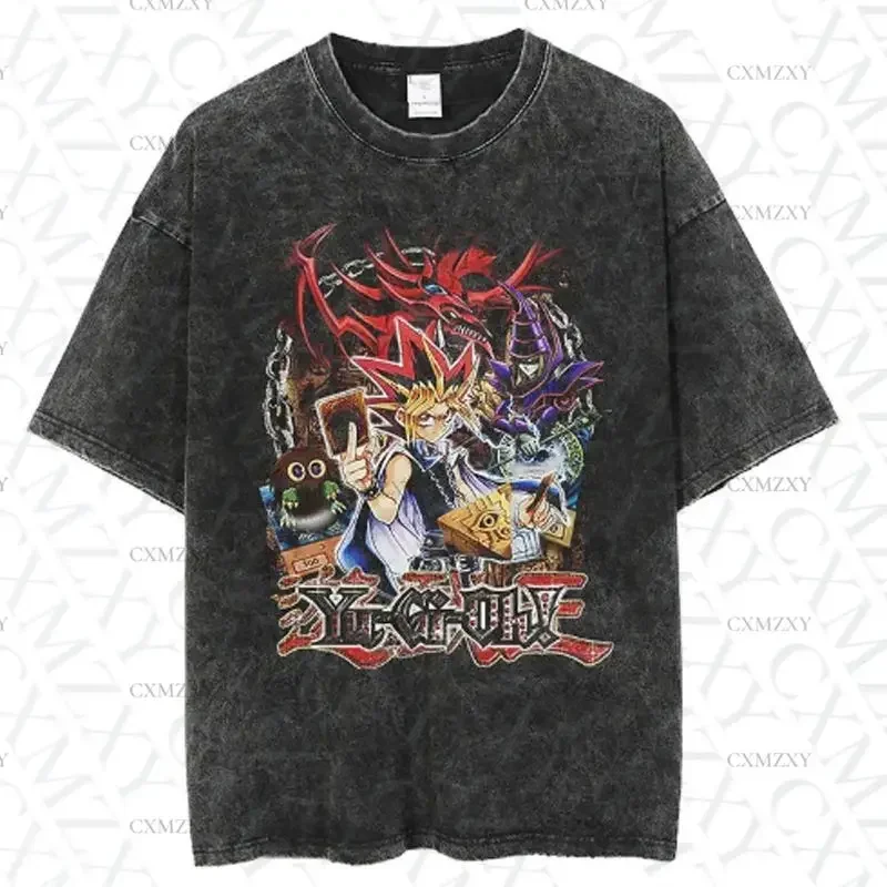 Blockbuster Print Spell Retro Wash Print Loose T-Shirt