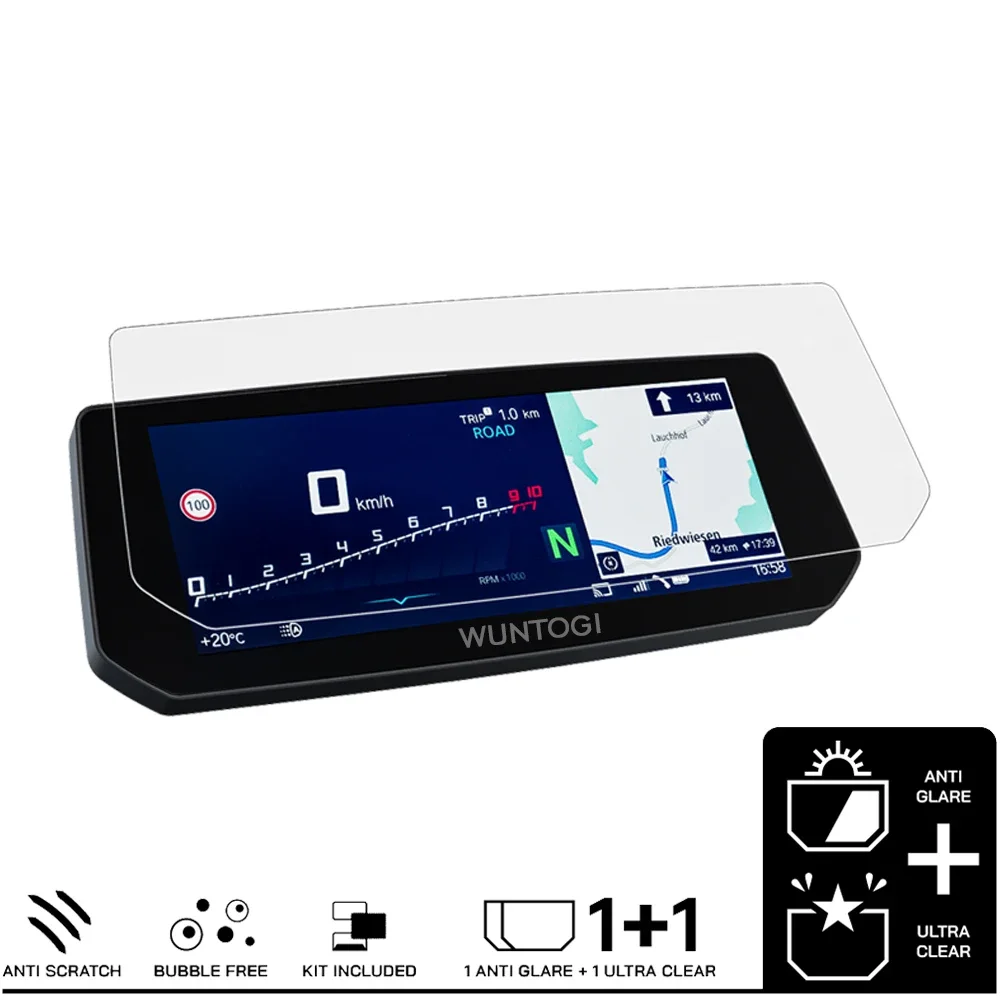 For BMW K1600 K1600GT K1600GTL K1600 GT 2022-UP New Motorcycle Scratch Cluster Screen Dashboard Protection Instrument Film