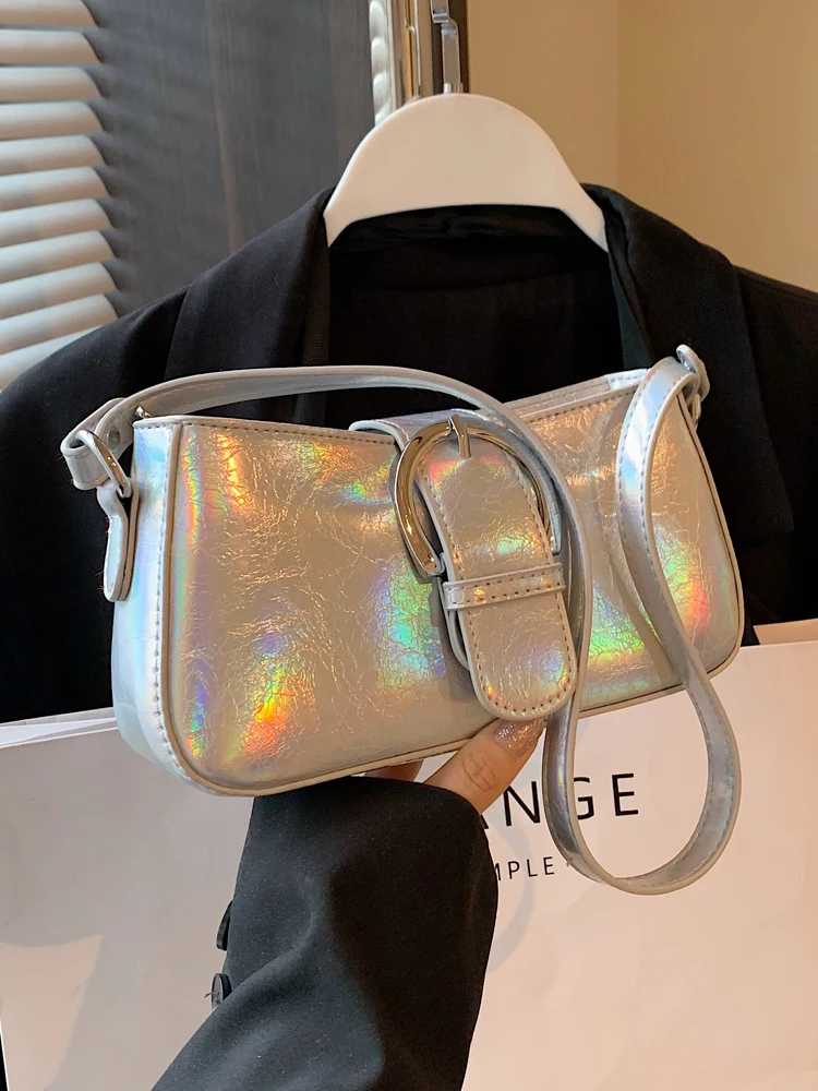 Korean Niche Single Shoulder Crossbody Bags Women Trendy Versatile Commuting Small Square Bag Female Summer Shopping Wallet