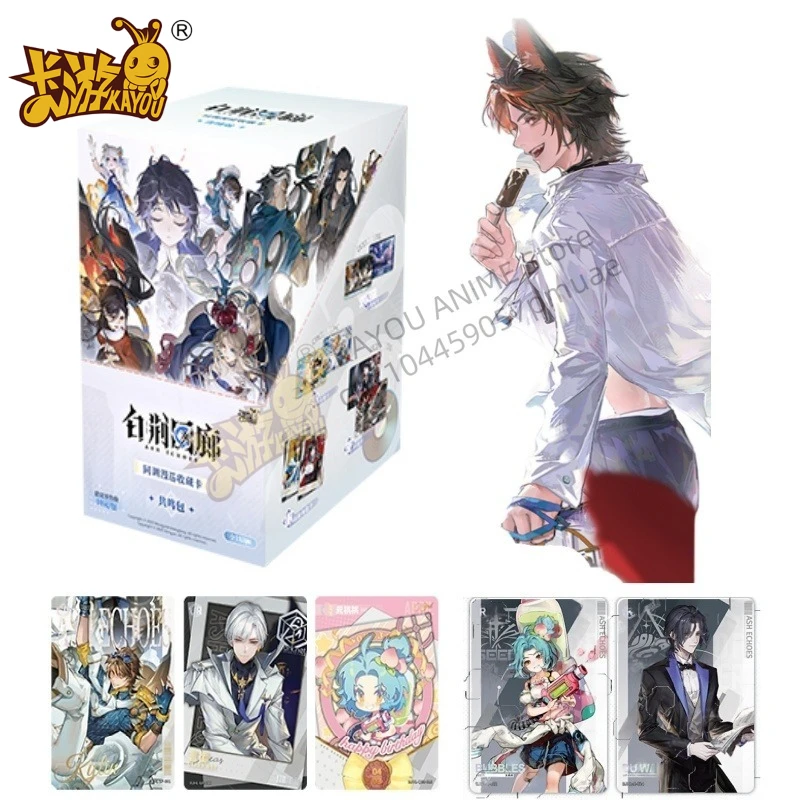 

KAYOU Genuine Ash Echoes Same Tune Anime Tour Resonance Pack Episode 1, коллекционная карта, оригинальная коробка, периферийная карта аниме, подарок