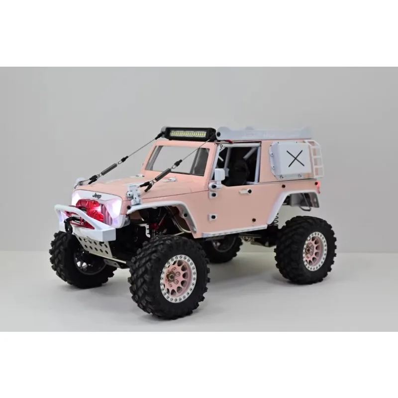 

MJX H12Y H12Y+ 1/12 RC Crawler Shell & Body Modification Parts - Stainless Steel Roof Rack & Side Ladder Decorative Upgrade