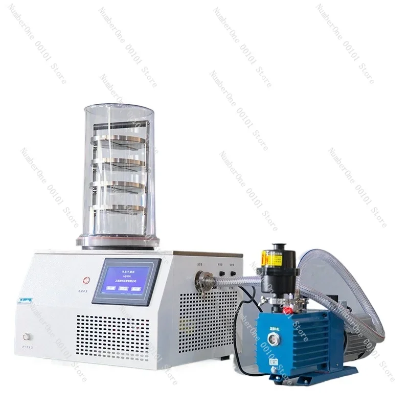 LGJ-60A Dryer Multi-hanging bottle type traditional Chinese medicine Cordyceps cordyceps food cosmetics vacuum freeze dryer