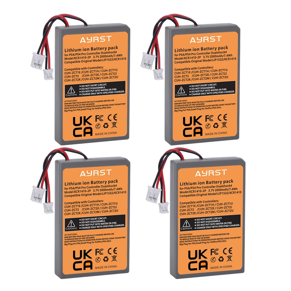 4 Pcs PS4 Controlle…