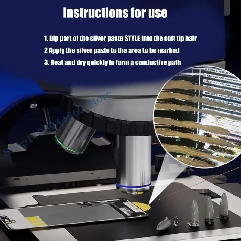 A3PA Conductive Silver Paste For Efficient Adhesive Removal In Phone Repair