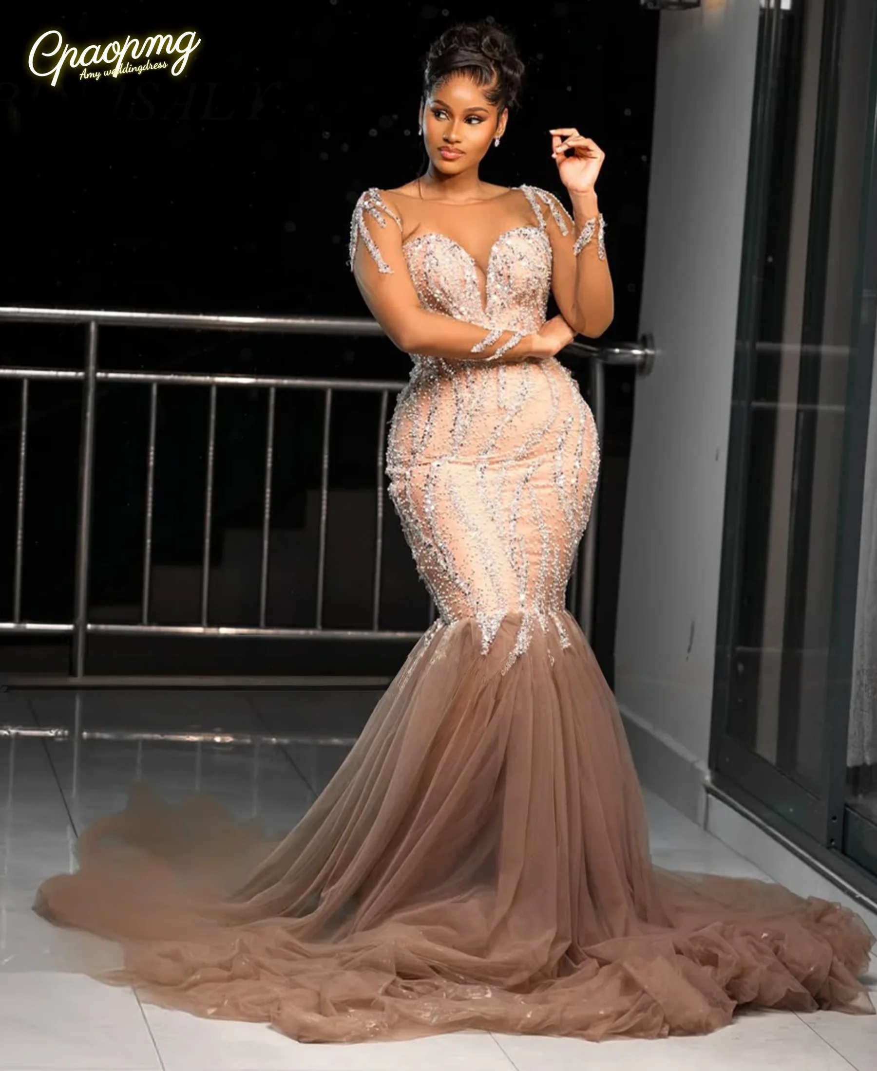 

Индивидуальные блестящие бриллианты, платья русалки для выпускного вечера для девочек, праздничное платье, вечернее платье с кристаллами и бисером, платья de gala