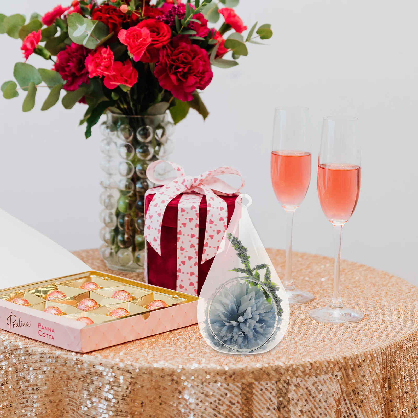 

2 Pcs Vase Hanging Vases Planter Flower Arranging Accessories Pots Holder Decorative